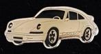 Porsche Carrera pin- beige epoxy, Verzamelen, Speldjes, Pins en Buttons, Verzenden, Nieuw, Transport, Speldje of Pin