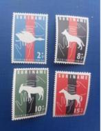 Postzegel Suriname 1962 PF Serie Dierenbescherming 03-09, Postzegels en Munten, Ophalen of Verzenden, Postfris