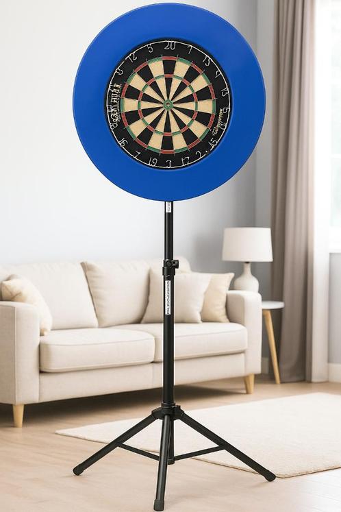 Dartbord + Dartstandaard + Dart Surround, Sport en Fitness, Darts, Zo goed als nieuw, Dartbord, Ophalen of Verzenden