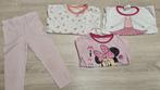Pyjama shirts en 1 legging maat 92, Ophalen of Verzenden, Gebruikt, Meisje, Nacht- of Onderkleding