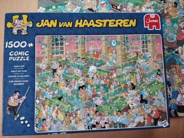Jan van Haasteren 1500 Krijt op tijd! RUILEN MOGELIJK beschikbaar voor biedingen