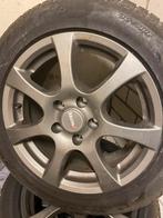 4* 16 inch velgen met winterbanden., Auto-onderdelen, Banden en Velgen, Velg(en), 16 inch, 205 mm, Winterbanden