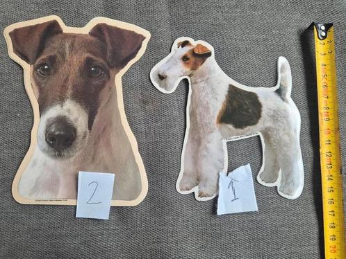 Stickers Fox terriër, Dieren en Toebehoren, Honden-accessoires, Zo goed als nieuw, Ophalen of Verzenden