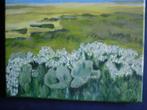Schilderij Weiland (8934-47), Minder dan 50 cm, Gebruikt, Ophalen of Verzenden, Schilderij