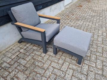 4 Seasons Outdoor Capitol tuinstoel en voetbank, NIEUW!! beschikbaar voor biedingen