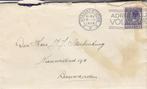 Enveloppe met 7.1/5 cent Wilhelmina zegel 1928, Postzegels en Munten, Brieven en Enveloppen | Nederland, Ophalen of Verzenden