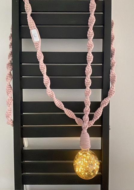 Boho lampensnoer, Huis en Inrichting, Woonaccessoires | Wanddecoraties, Nieuw, Ophalen of Verzenden