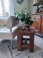 Massief houten hoektafel, als nieuw, Huis en Inrichting, Ophalen, Zo goed als nieuw, Hout