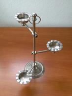 Kandelaar voor 3 waxinelichtjes. Verstelbaar in hoogte., Ophalen of Verzenden, Zo goed als nieuw, Metaal, 25 tot 50 cm