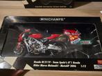 Honda RC211V Marco Melandri MotoGP 2006 1:12 Minichamps, Ophalen, Zo goed als nieuw, Motor