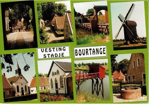 Ansichtkaart Vesting Bourtange Groningen, Verzamelen, Ansichtkaarten | Nederland, Gelopen, Groningen, 1980 tot heden, Ophalen of Verzenden