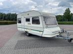 Chateau Chiara 450 met stapelbed Gerjak voortent en luifel, Chateau, Dwars-stapelbed, Bedrijf, 750 - 1000 kg