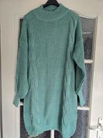 Nieuwe lange kabeltrui jurk mint 42 44 46, Ophalen of Verzenden, Nieuw, Maat 42/44 (L), Groen