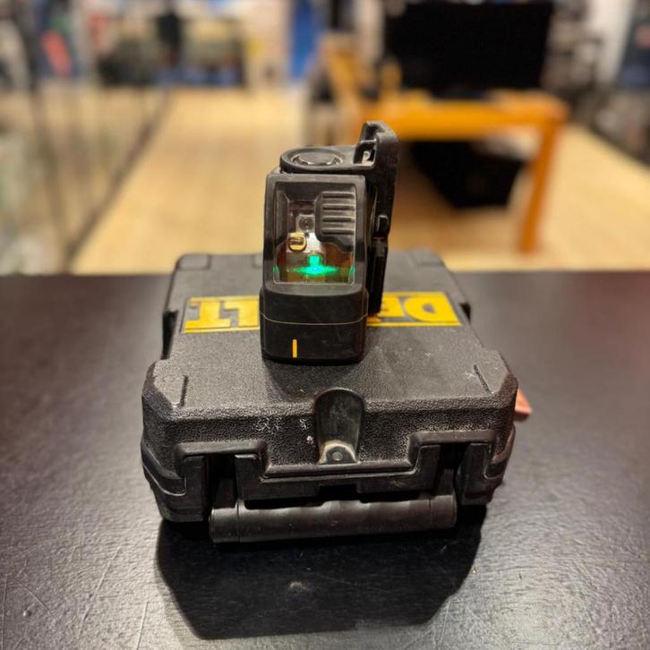 DeWalt DW088CG Kruislijnlaser Groen 30m, Doe-het-zelf en Verbouw, Gereedschap | Overige machines, Zo goed als nieuw