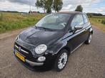 Fiat 500 1.2 Cabrio 2014 Zwart, Stof, 4 cilinders, Zwart, Bedrijf