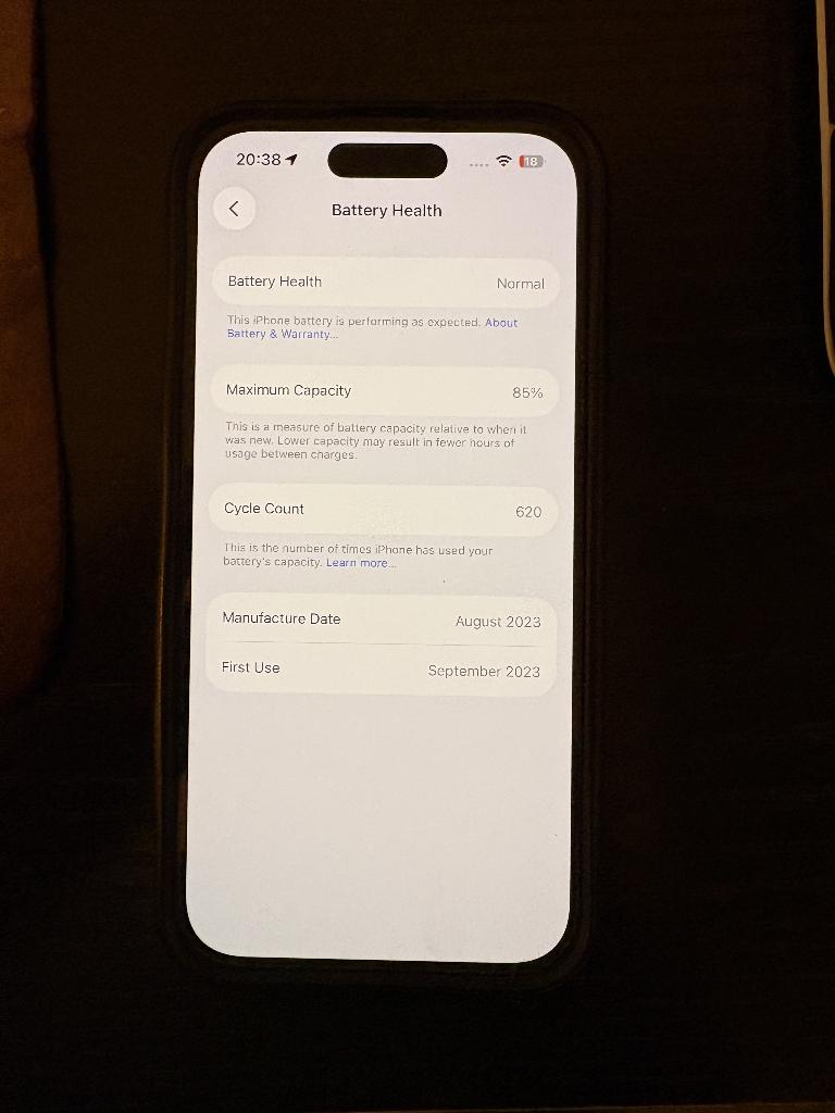 Iphone 15, Ophalen, IPhone 15, Zwart, 128 GB
