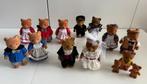 Vintage: beren uit 1987 sylvanian families merk tomy sets, Ophalen of Verzenden, Gebruikt