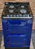 Luxe Fornuis AGA companion konings blauw 4 pits 2 ovens, Witgoed en Apparatuur, Fornuizen, 4 kookzones, Vrijstaand, 90 tot 95 cm