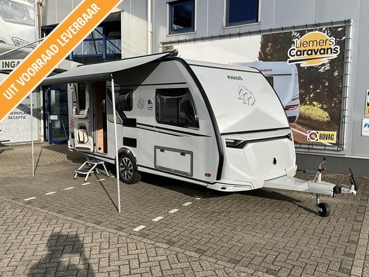 Knaus Sudwind 60 Years 460 EU LUIFEL-GRATIS MOVER, Caravans en Kamperen, Caravans, Bedrijf, tot en met 4, 1250 - 1500 kg, Standaardzit