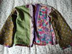 kantha kimono jasje omkeerbaar Sari India folklore, Nieuw, Jasje, Ophalen of Verzenden