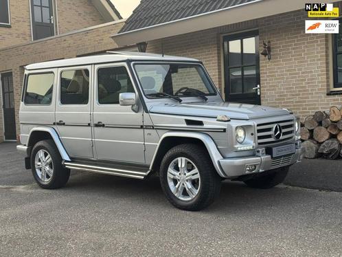 Mercedes-Benz G-klasse 500 Lang W463 – 5.5L V8| Full-Optio, Auto's, Mercedes-Benz, Bedrijf, Te koop, G-Klasse, 4x4, Lederen bekleding