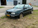 Volkswagen Golf 1.9 TDI Cabriolet 66KW KAT 1996 Groen, Auto's, Volkswagen, Voorwielaandrijving, Cabriolet, 1200 kg, 1896 cc