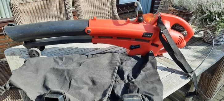 Gamma bladblazer met 2 zakken en draagriem, Tuin en Terras, Bladblazers, Gebruikt, Elektrisch, Ophalen