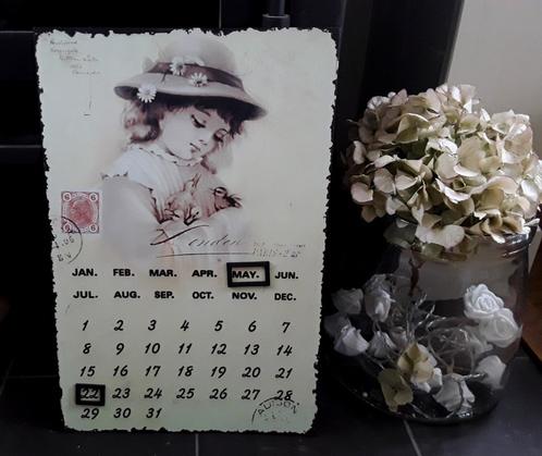Brocante magneetkalender/ magneet kalender (nieuw), Antiek en Kunst, Curiosa en Brocante, Ophalen of Verzenden
