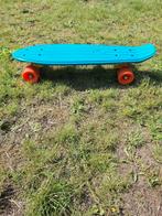 Skateboard blauw, Sport en Fitness, Skateboarden, Ophalen, Gebruikt, Skateboard