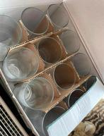 12 bierglazen flute fluut tapmaat 25 cl inhoud 18 cl, Ophalen of Verzenden, Nieuw, Overige typen