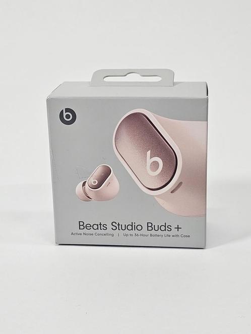 Beats Studio - Buds+ - Roze, Telecommunicatie, Mobiele telefoons | Oordopjes, Nieuw, In gehoorgang (in-ear), Bluetooth, Ophalen of Verzenden