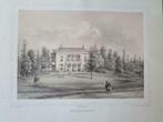 07 / Zeist  Heerenwegen   Litho 1836 vrij zeldzaam, Ophalen of Verzenden