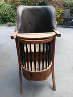 'Antieke' kinderstoel, Ophalen, Gebruikt, Bruin, Eén