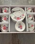 Turkse Koffiekopjes Set 6 persoons - Parijs Motief, Ophalen of Verzenden, Nieuw, Porselein, Kop(pen) en/of Schotel(s)