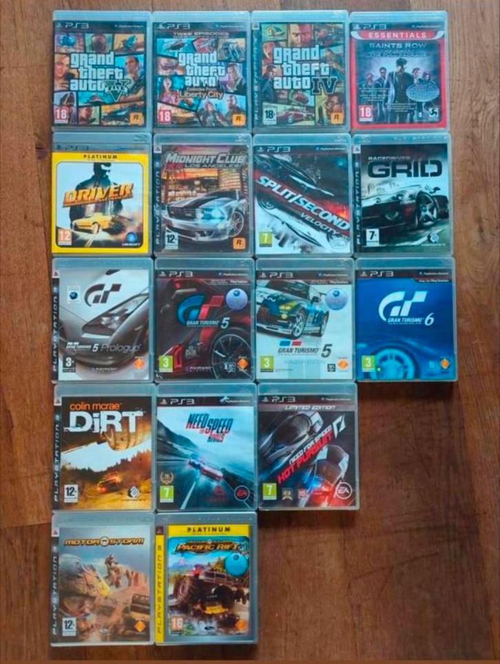 PS3: race en actie GTA, Driver, Gran Turismo, Need for Speed, Spelcomputers en Games, Games | Sony PlayStation 3, Racen en Vliegen