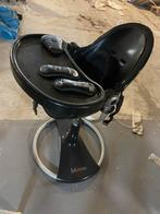 Bloom Fresco Chrome Kinderstoel - Zwart, Ophalen, Gebruikt, Meegroeistoel, Afneembaar eetblad