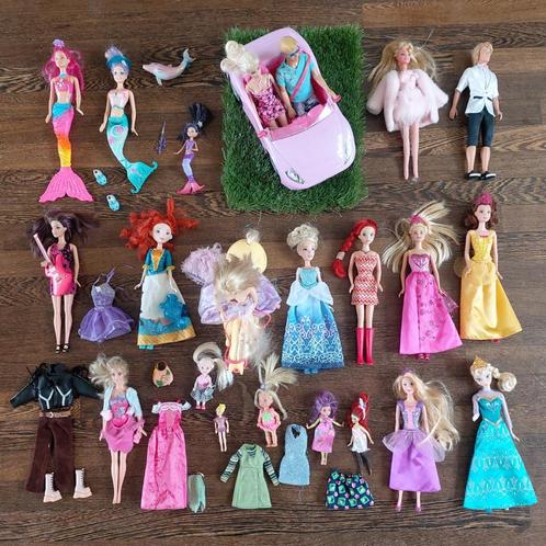 25 Barbie Ken e.a. poppen, Verzamelen, Poppen, Gebruikt, Pop, Ophalen of Verzenden