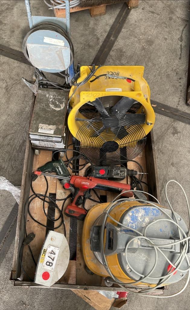 Partij elektrisch gereedschap, Doe-het-zelf en Verbouw, Gereedschap | Handgereedschap, Gebruikt, Ophalen