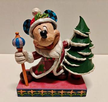 Jim Shore Disney Mickey Mouse Jolly ol' St. Mick beschikbaar voor biedingen
