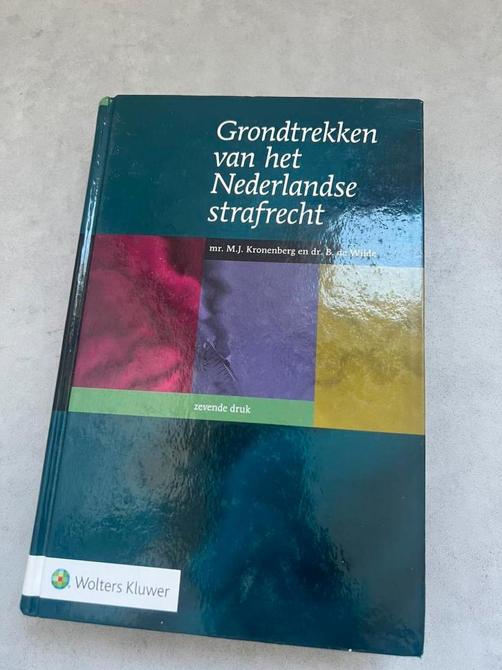 Grondtrekken van het Nederlandse strafrecht, Boeken, Wetenschap, Zo goed als nieuw, Ophalen of Verzenden