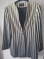 Zwart-Witte Oversized Blazer, Zwart, Maat 42/44 (L), Ophalen of Verzenden, Zo goed als nieuw