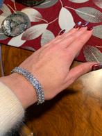 Mooie armband met strass steentjes, Overige materialen, Nieuw, Ophalen of Verzenden, Zilver
