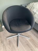 GRATIS Zwart draaistroeltje met grijze poot, Huis en Inrichting, Fauteuils, Ophalen, Zo goed als nieuw, Stof