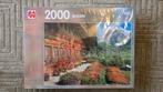 Puzzel: 2000 stukjes - Zwitsers Chalet Wetterhorn, Ophalen of Verzenden, Meer dan 1500 stukjes, Zo goed als nieuw