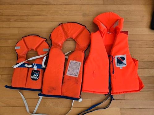 3 reddingszwemvesten, Watersport en Boten, Watersportkleding, Gebruikt, Reddingsvest of Zwemvest, Dame of Heer, Ophalen of Verzenden