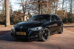 BMW 3-Serie F31 2.0 320I Touring AUT 2014 M pakket Zwart, Auto's, BMW, Achterwielaandrijving, Zwart, 4 cilinders, Zwart