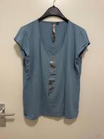 t-shirt blauw Natural print Poools maat 44, Blauw, Maat 42/44 (L), Zo goed als nieuw, Poools