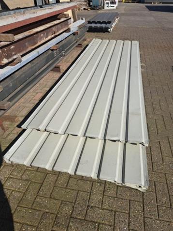 damwand platen gebruikt nr.5, dakplaat, afdak, wand. beschikbaar voor biedingen