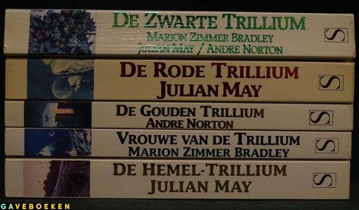 Trillium - Bradley & May & Norton - Het Spectrum - 5x - SC, Boeken, Fantasy, Gelezen, Ophalen of Verzenden