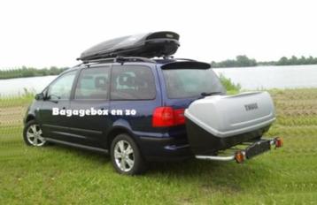 THULE BACK-UP TREKHAAKBOX / BAGAGEKOFFER 420 LTR. beschikbaar voor biedingen